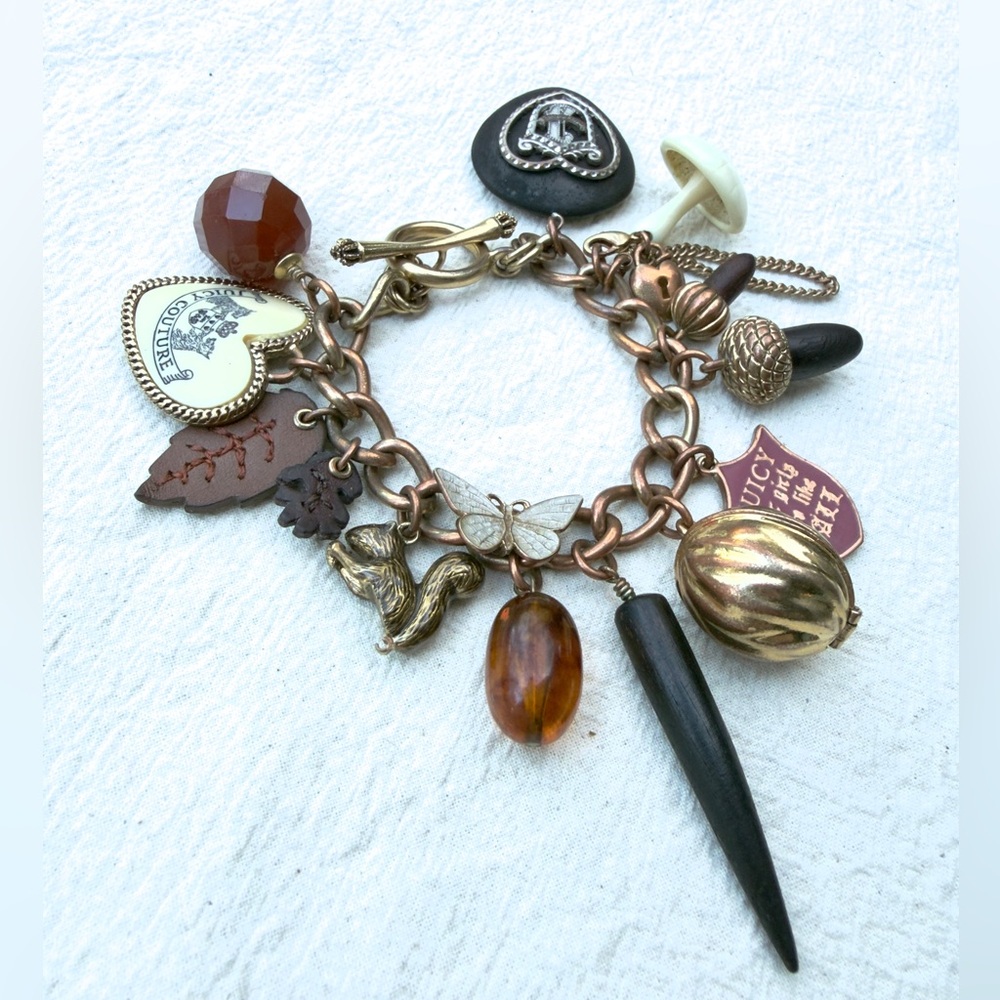 Juicy Couture Fall Autumn Charm Bracelet